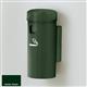 SMOKERS POST WALL MOUNT 8" THICK GAUGE WITH GREEN MARBLE FINISH